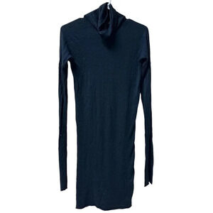 BCBGMaxazria silk/cotton blend bodycon turtleneck midi dress. Size small